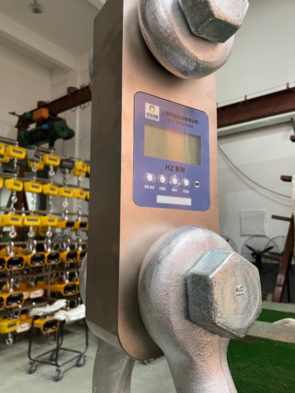 2000吨无线电子测力计使用教学